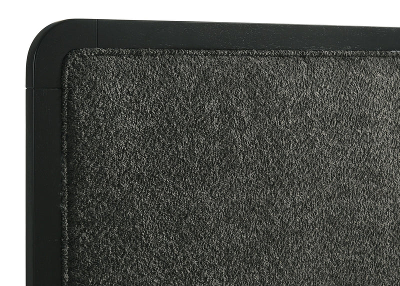 Cavelle 51-inch Upholstered Panel Bed Black