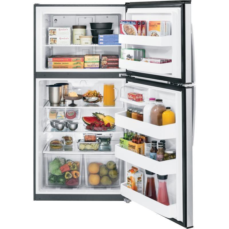33-inch, 21.2 cu. ft. Top Freezer Refrigerator (GTE21GSHSS)