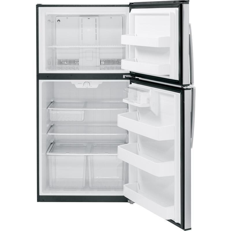 33-inch, 21.2 cu. ft. Top Freezer Refrigerator (GTE21GSHSS)