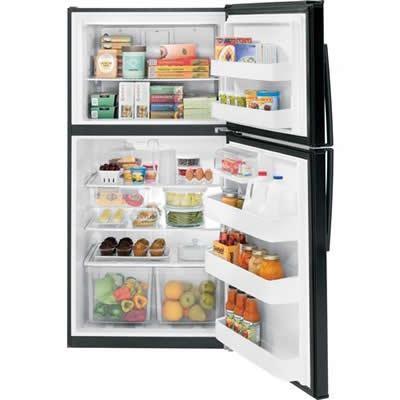 33-inch, 21.2 cu. ft. Top Freezer Refrigerator (GTE21GTHBB)