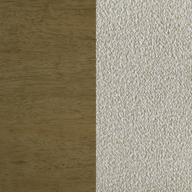 Amsbury 59-inch Upholstered Bed Nutmeg
