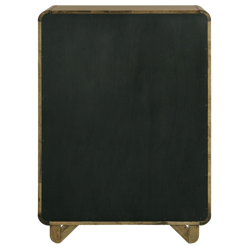 Amsbury 5-drawer Chest of Drawers Nutmeg