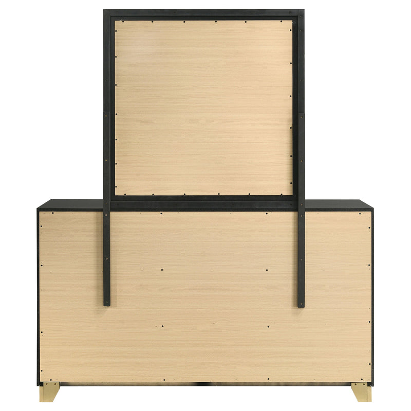 Caraway 6-drawer Dresser with Mirror