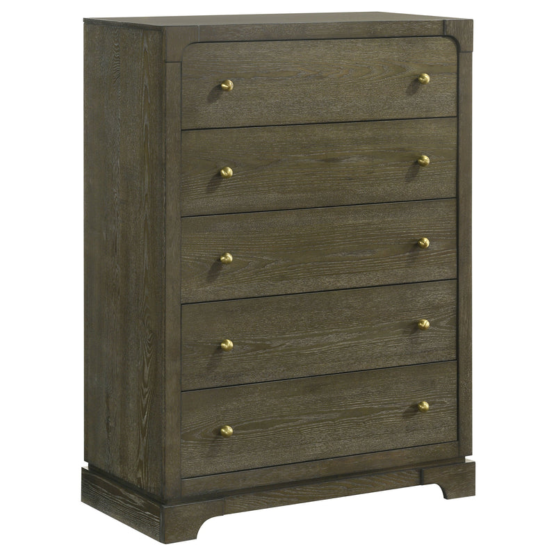 Gran Park Bedroom Set Dark Cocoa