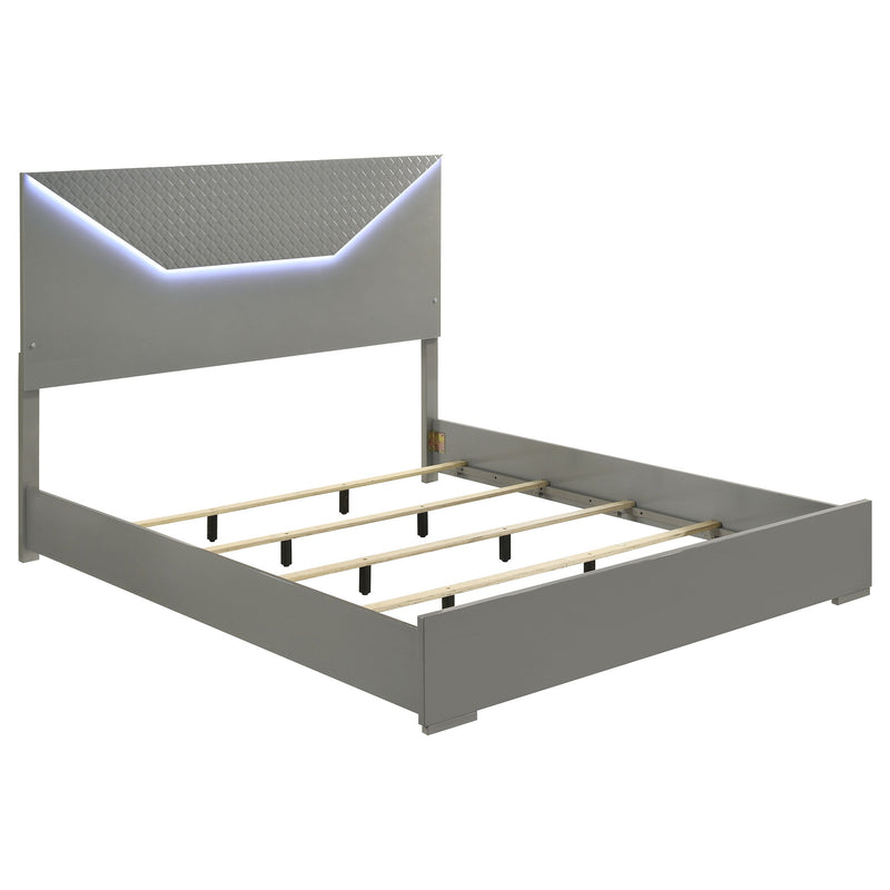 Ives Bedroom Set White High Gloss