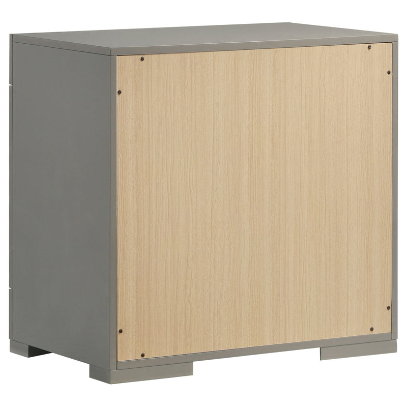 Ives Bedroom Set White High Gloss
