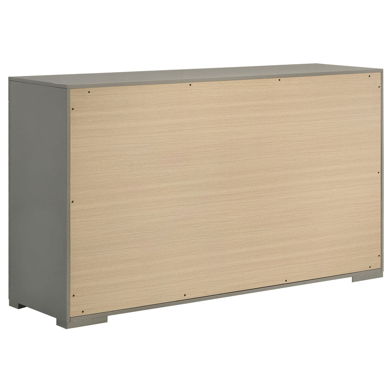 Ives Bedroom Set White High Gloss