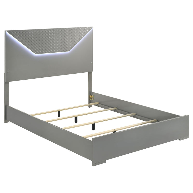 Ives Bedroom Set White High Gloss