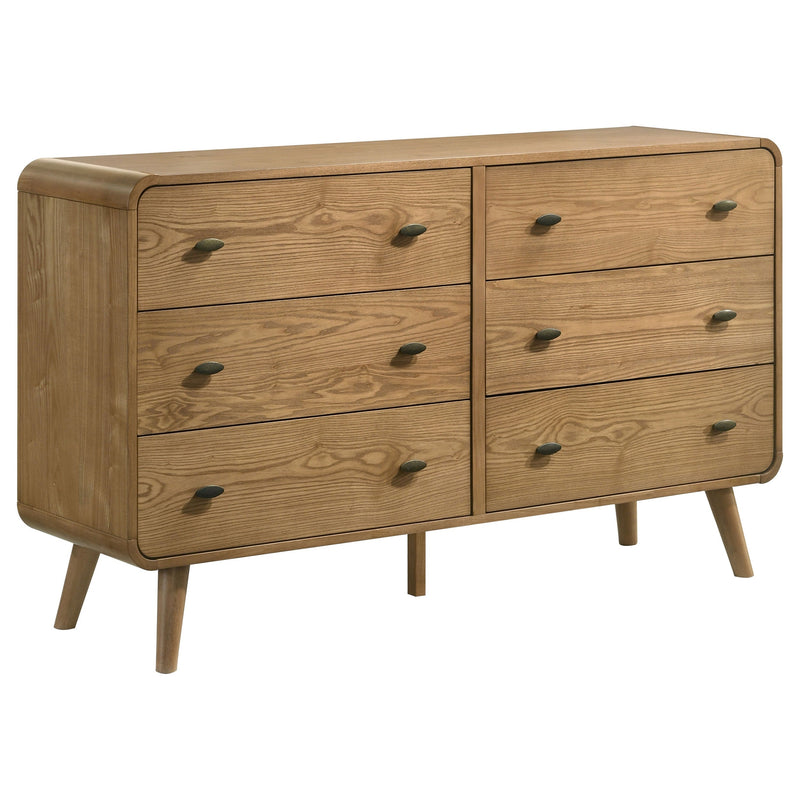Robyn Bedroom Set Dark Walnut