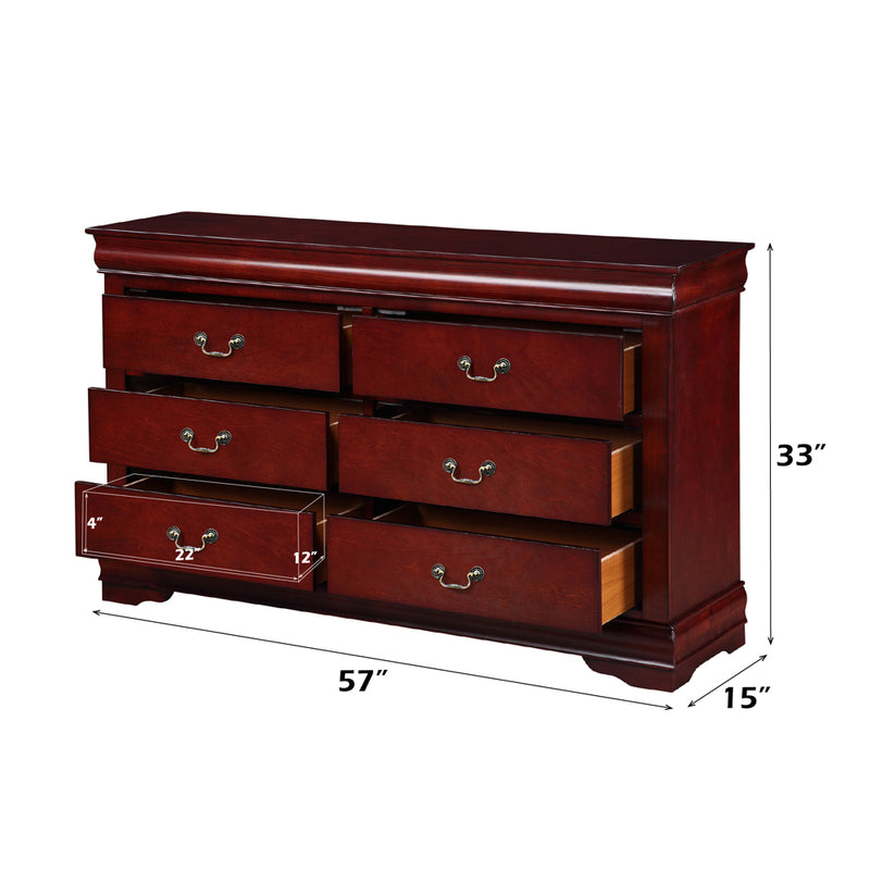 Louis Philippe Dresser & Mirror