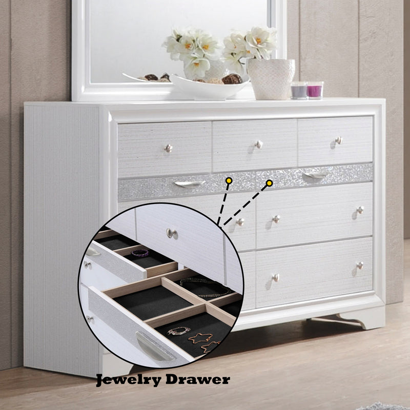 Naima Dresser & Mirror