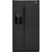36-inch, 21.9 cu. ft. Counter-Depth Side-by-Side Refrigerator with Ice and Water (GZS22DGJBB)
