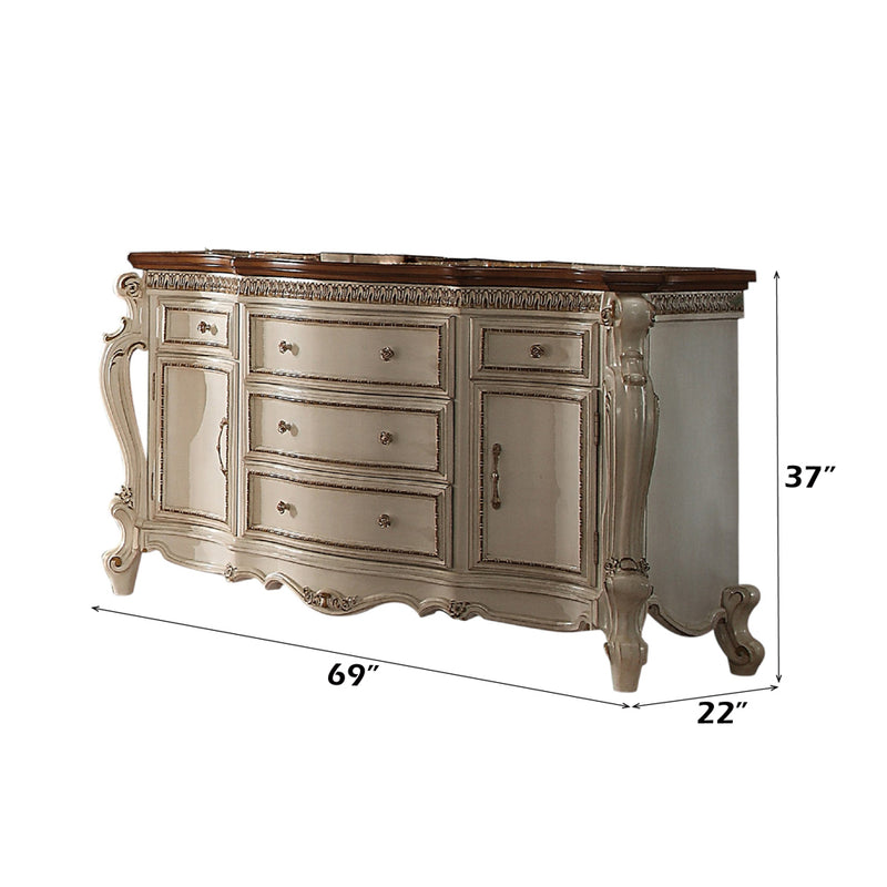 Picardy Dresser & Mirror