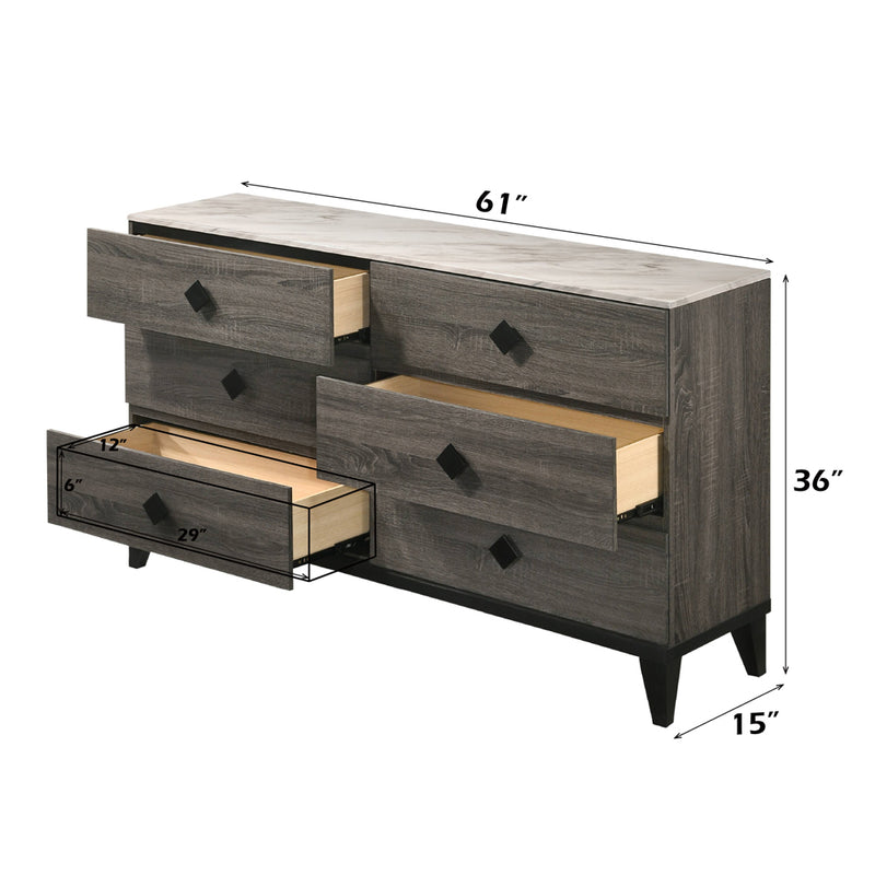 Avantika Dresser & Mirror
