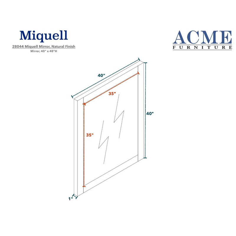 Miquell Dresser & Mirror