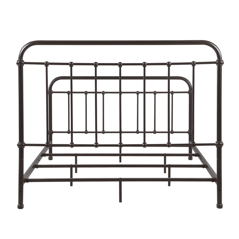 Livingston Metal Open Frame Bed Dark Bronze