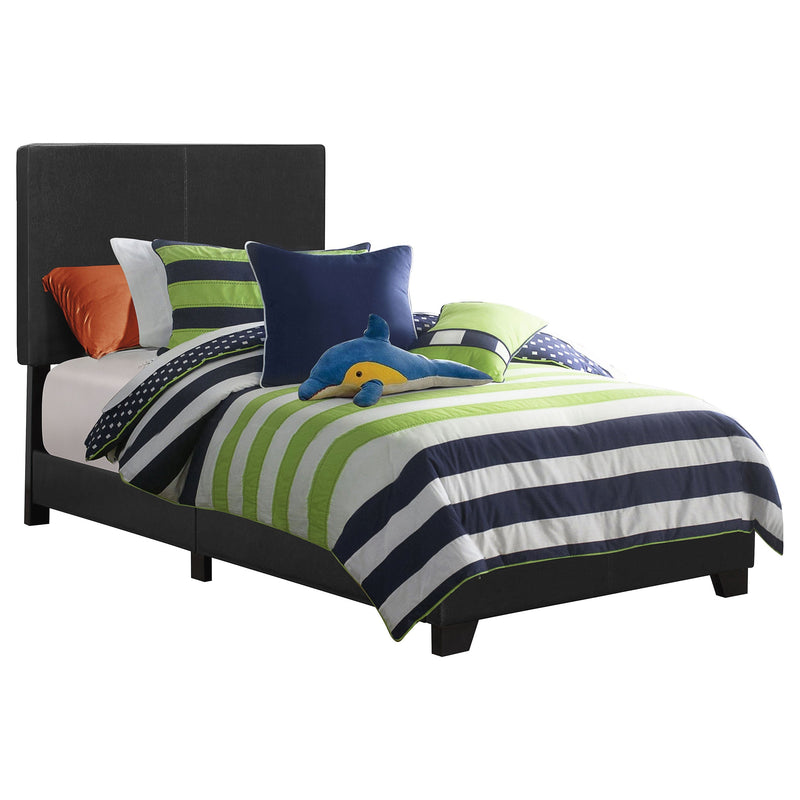 Dorian Faux Leather Upholstered Panel Bed