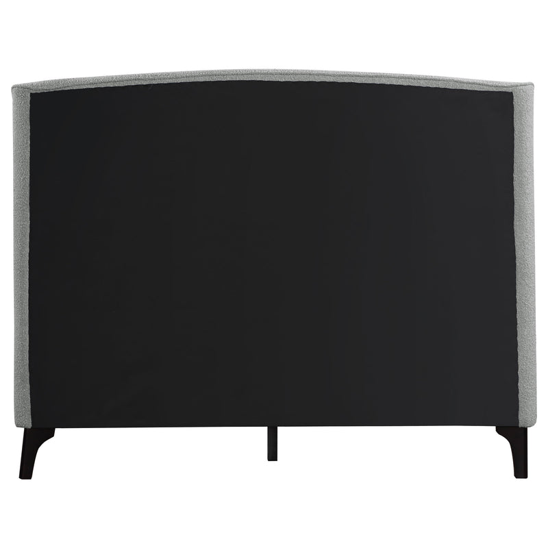 Mosby Upholstered Wingback Bed