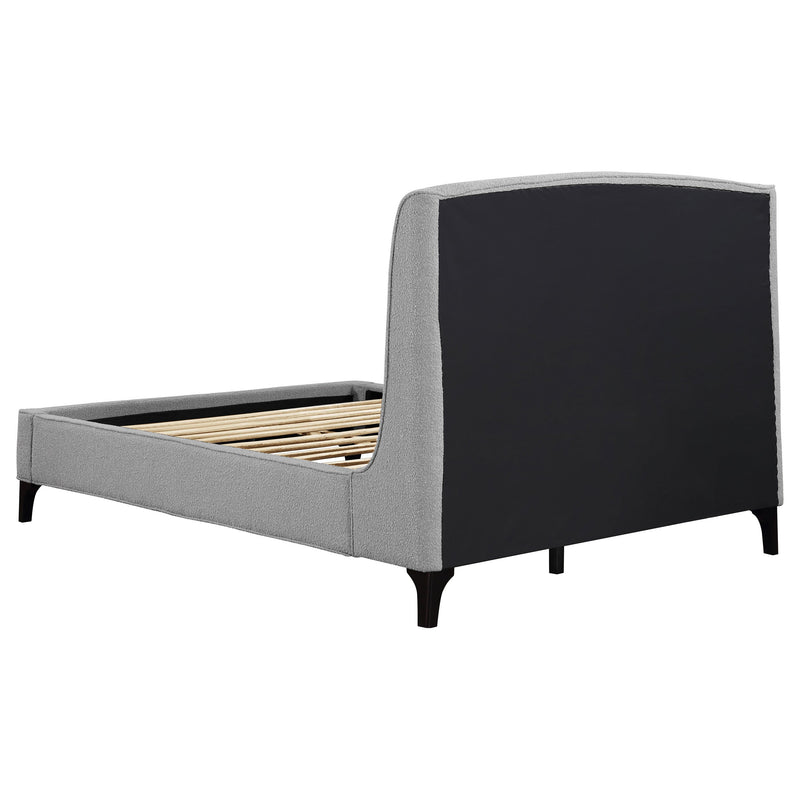 Mosby Upholstered Wingback Bed
