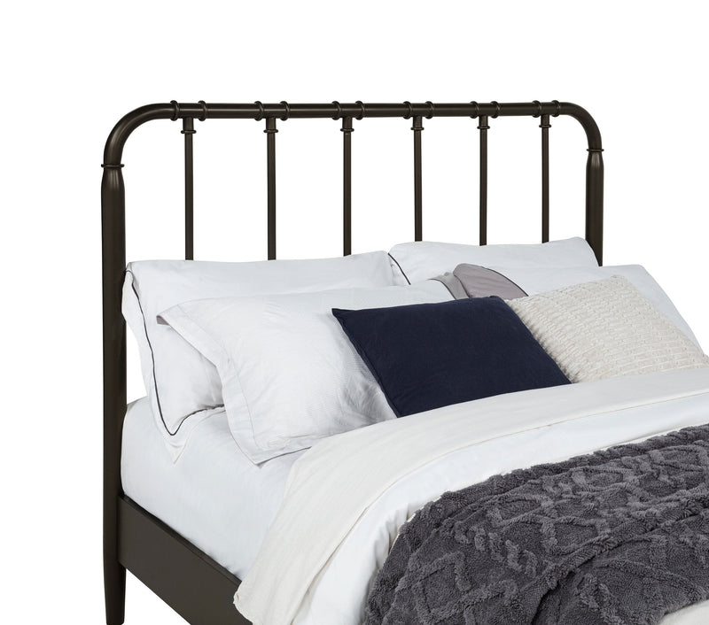 Rocco All Wood Water Pipe Open Frame Bed Dark Bronze