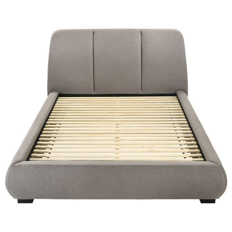 Mokena 46-inch Upholstered Platform Bed