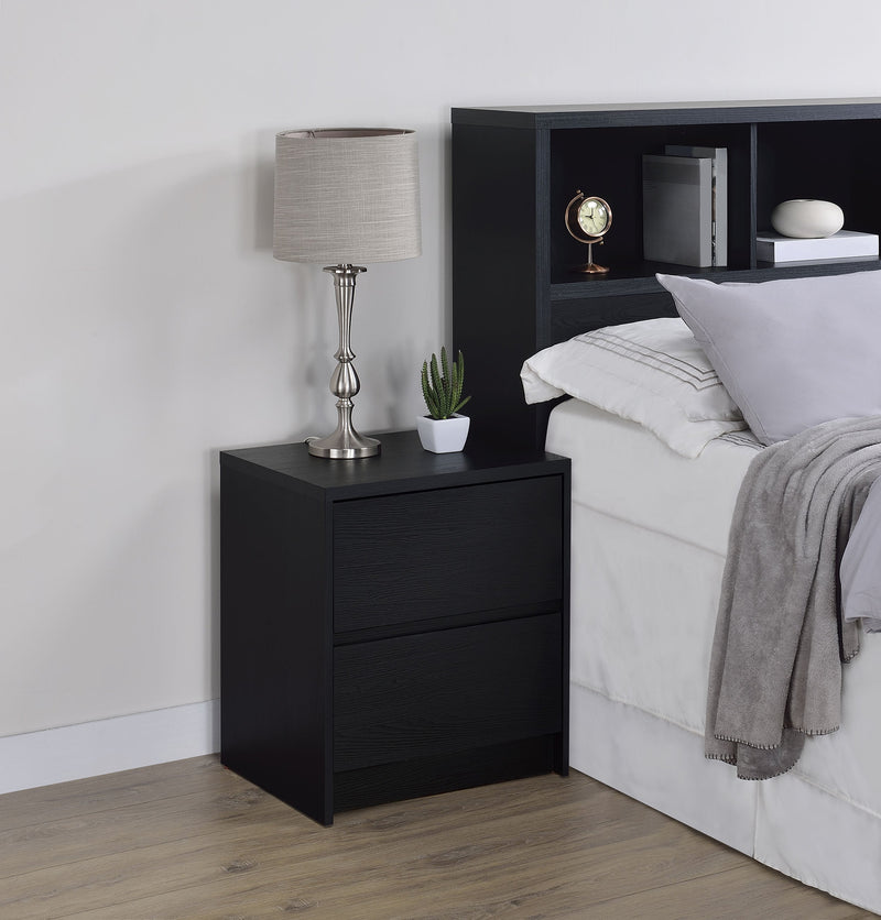 Westpark 2-drawer Nightstand LED s and USB