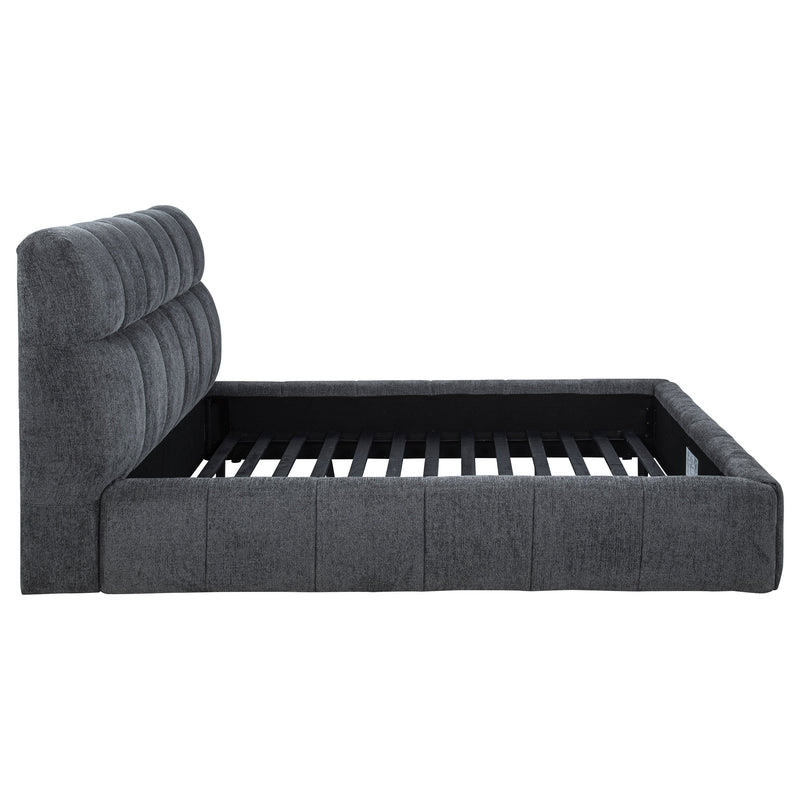 Nollet 48-inch Upholstered Panel Platform Bed