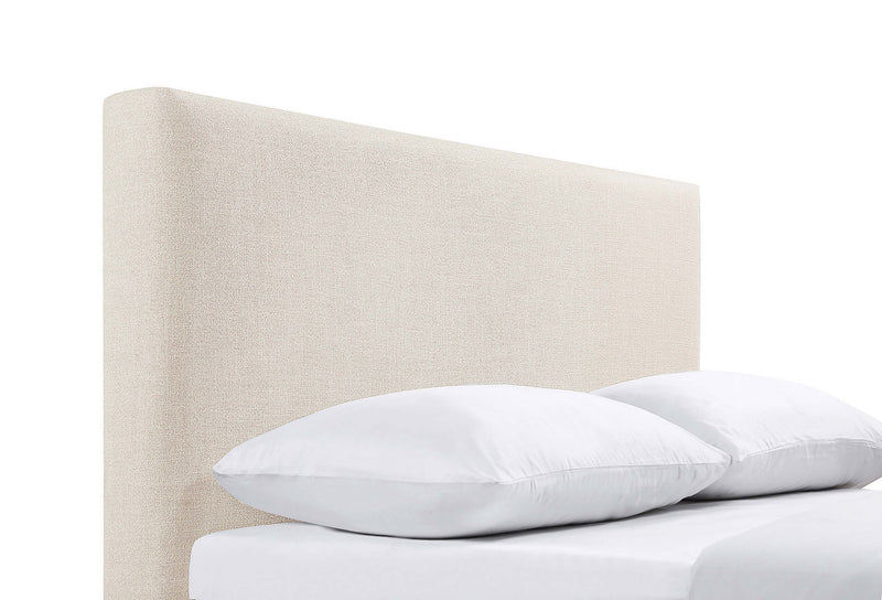 Pirro Upholstered or Full Panel Headboard Sand