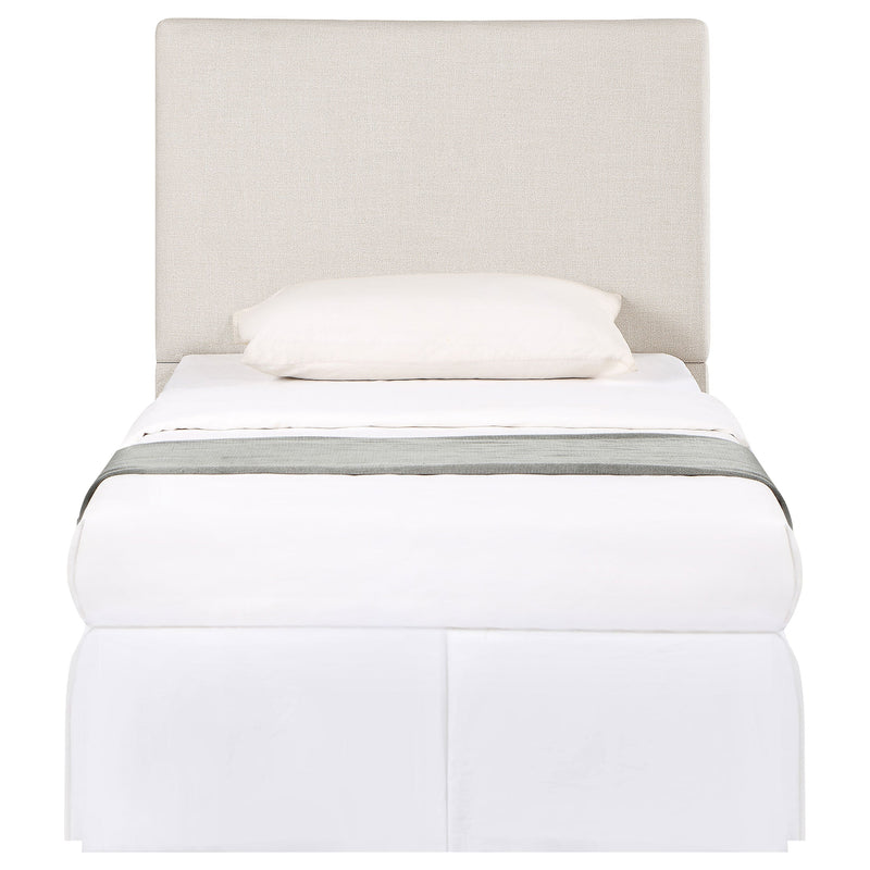 Pirro Upholstered or Full Panel Headboard Sand