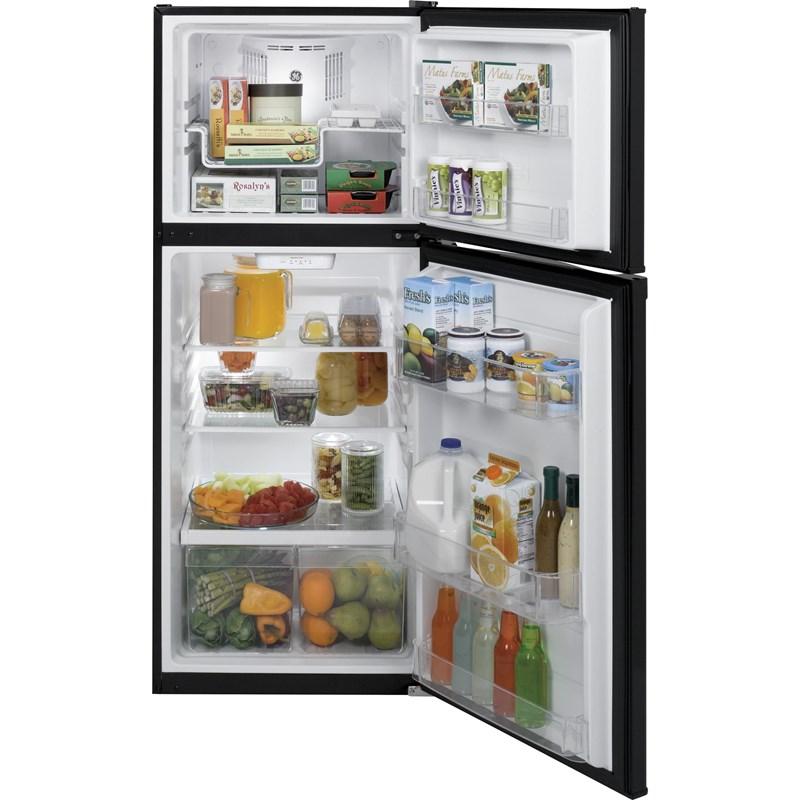 24-inch, 11.6 cu. ft. Top Freezer Refrigerator (GPE12FGKBB)