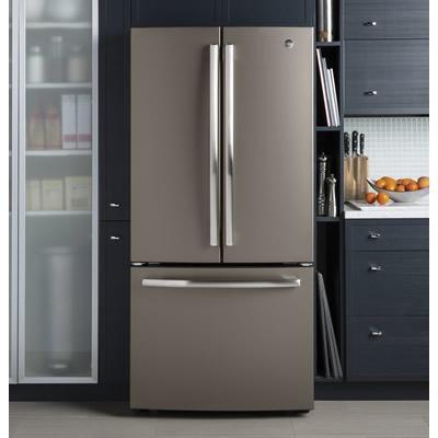 33-inch, 24.8 cu. ft. French 3-Door Refrigerator with Internal Water Dispenser (GNE25JMKES)