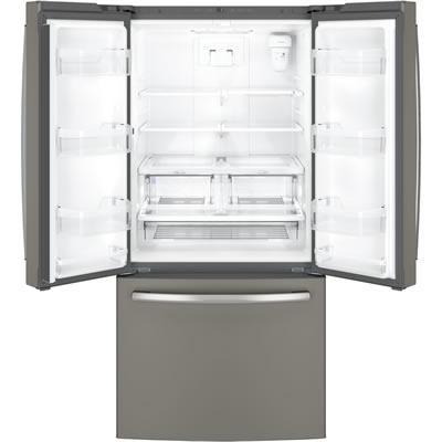 33-inch, 24.8 cu. ft. French 3-Door Refrigerator with Internal Water Dispenser (GNE25JMKES)
