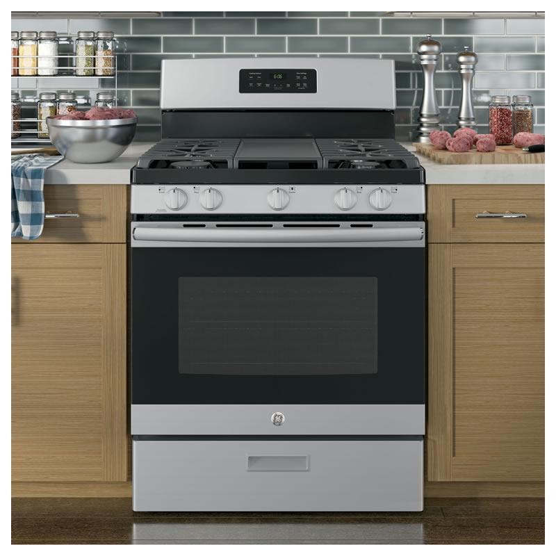 30-inch Freestanding Gas Range (JGBS66REKSS)