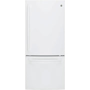 30-inch, 20.9 cu. ft. Bottom Freezer Refrigerator (GDE21EGKWW)