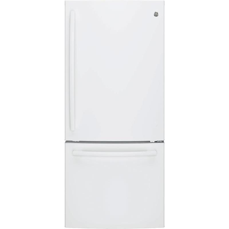30-inch, 20.9 cu. ft. Bottom Freezer Refrigerator (GDE21EGKWW)