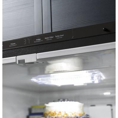 30-inch, 20.9 cu. ft. Bottom Freezer Refrigerator (GDE21EGKWW)