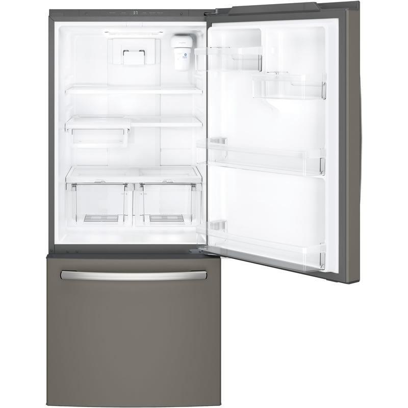 30-inch, 20.9 cu. ft. Bottom Freezer Refrigerator (GDE21EMKES)