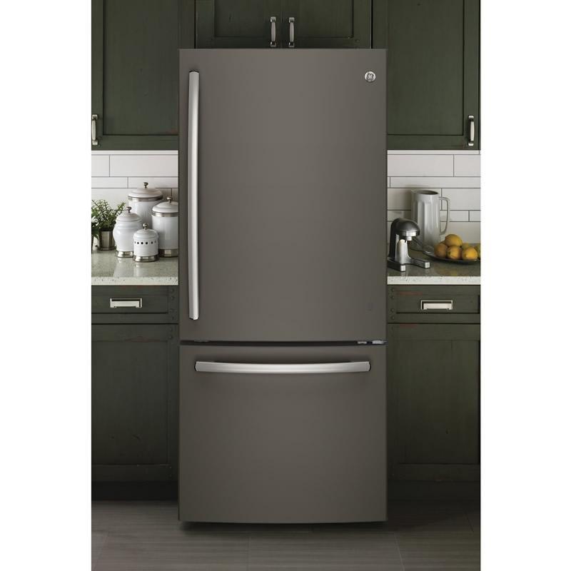 30-inch, 20.9 cu. ft. Bottom Freezer Refrigerator (GDE21EMKES)