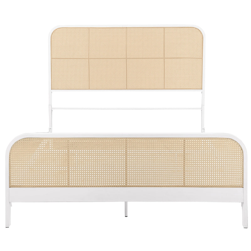 Lanewood Open Cane Webbing Metal Bed