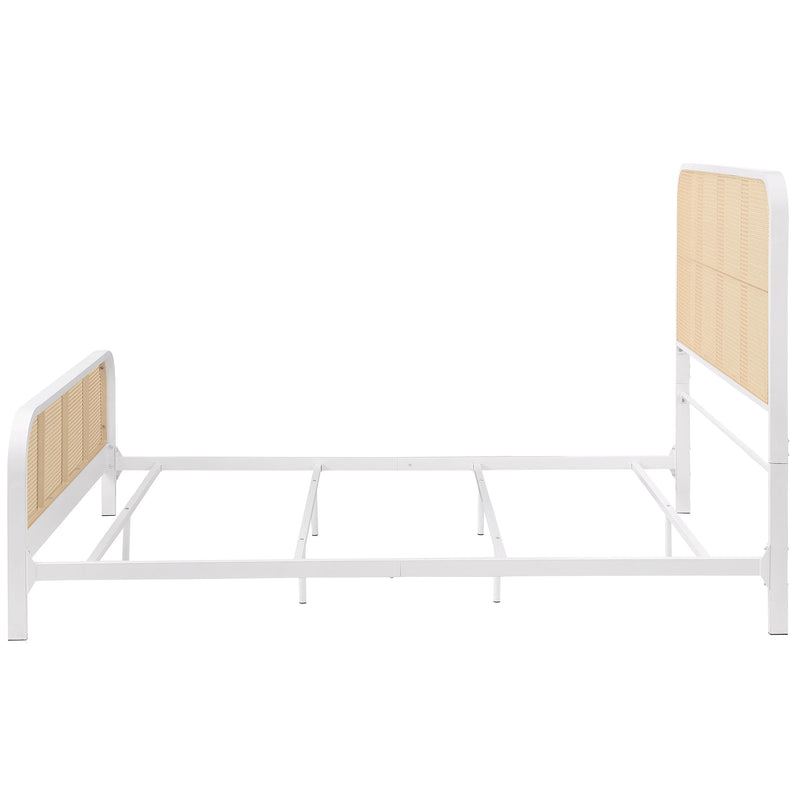 Lanewood Open Cane Webbing Metal Bed