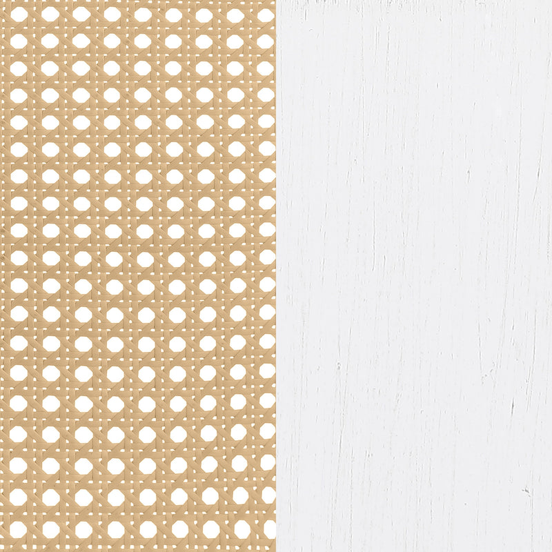 Lanewood Open Cane Webbing Metal Bed