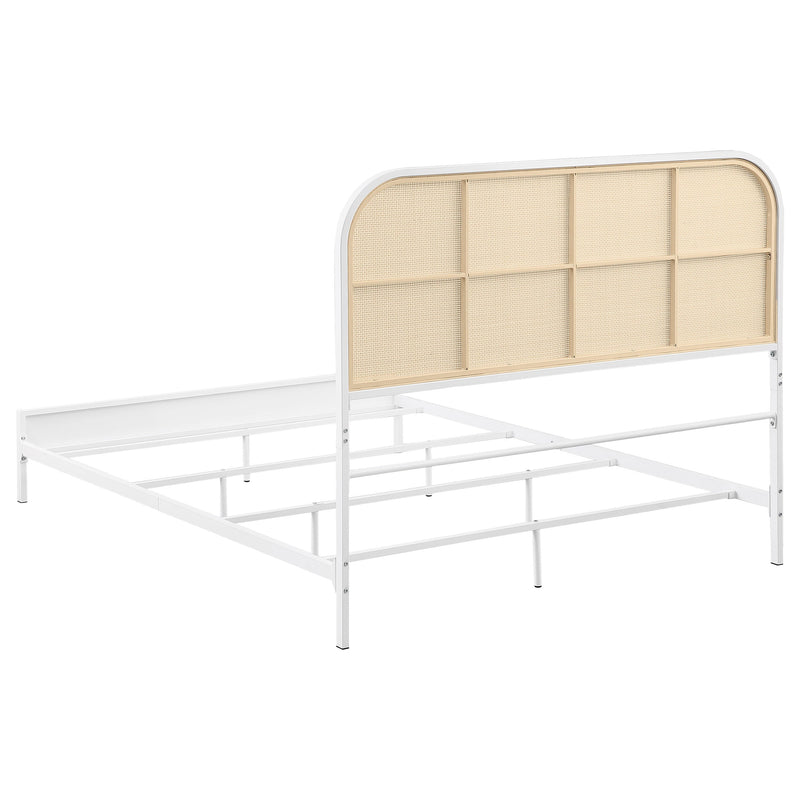 Amherst Radio Weave Rattan Metal Bed