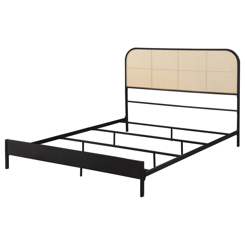 Amherst Radio Weave Rattan Metal Bed