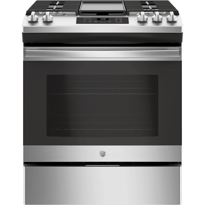 30-inch Slide-In Gas Range (JGSS66SELSS)