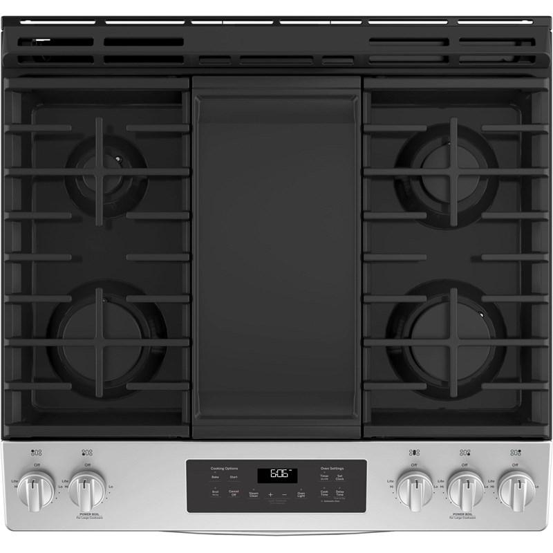 30-inch Slide-In Gas Range (JGSS66SELSS)