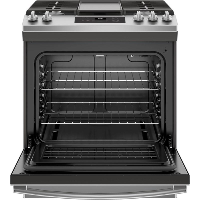 30-inch Slide-In Gas Range (JGSS66SELSS)