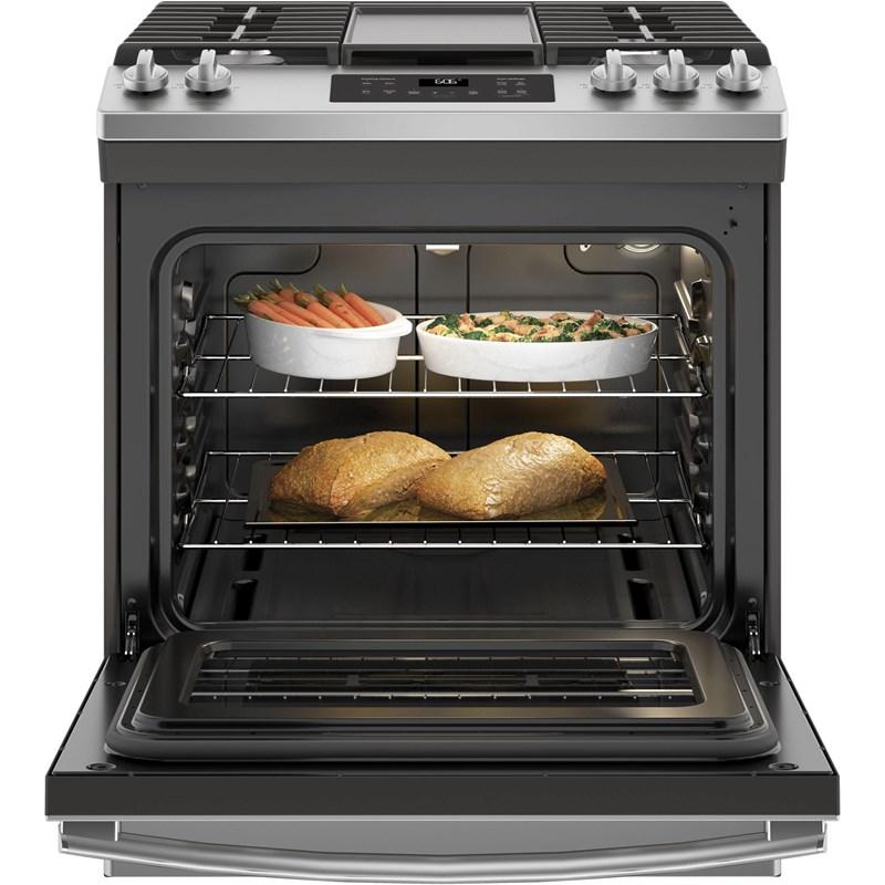 30-inch Slide-In Gas Range (JGSS66SELSS)