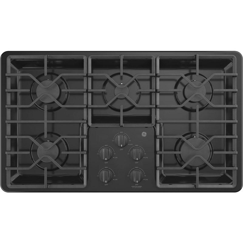36-inch Built-In Gas Cooktop with MAX Burner System (JGP3036DLBB)