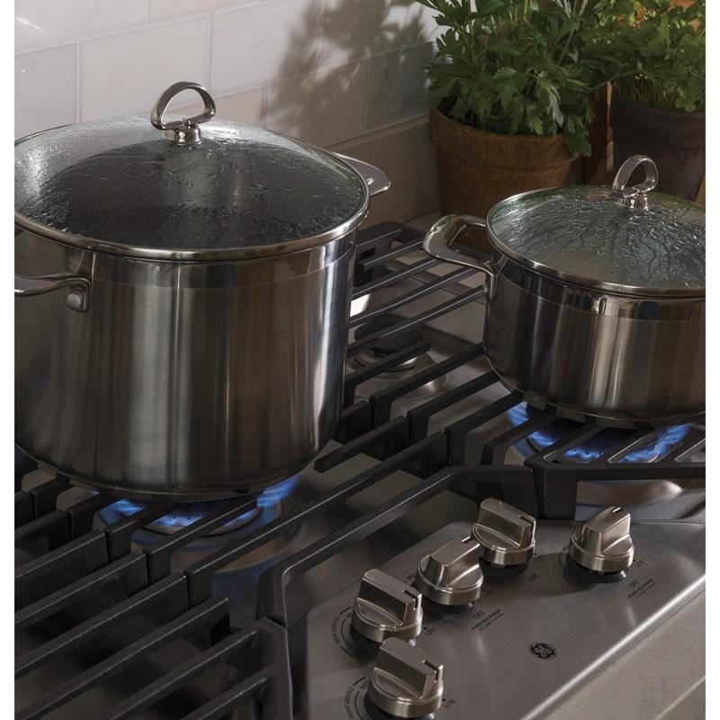 36-inch Built-In Gas Cooktop (JGP5036SLSS)