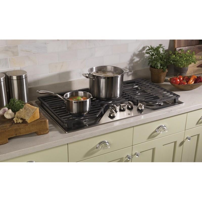 36-inch Built-In Gas Cooktop (JGP5036SLSS)